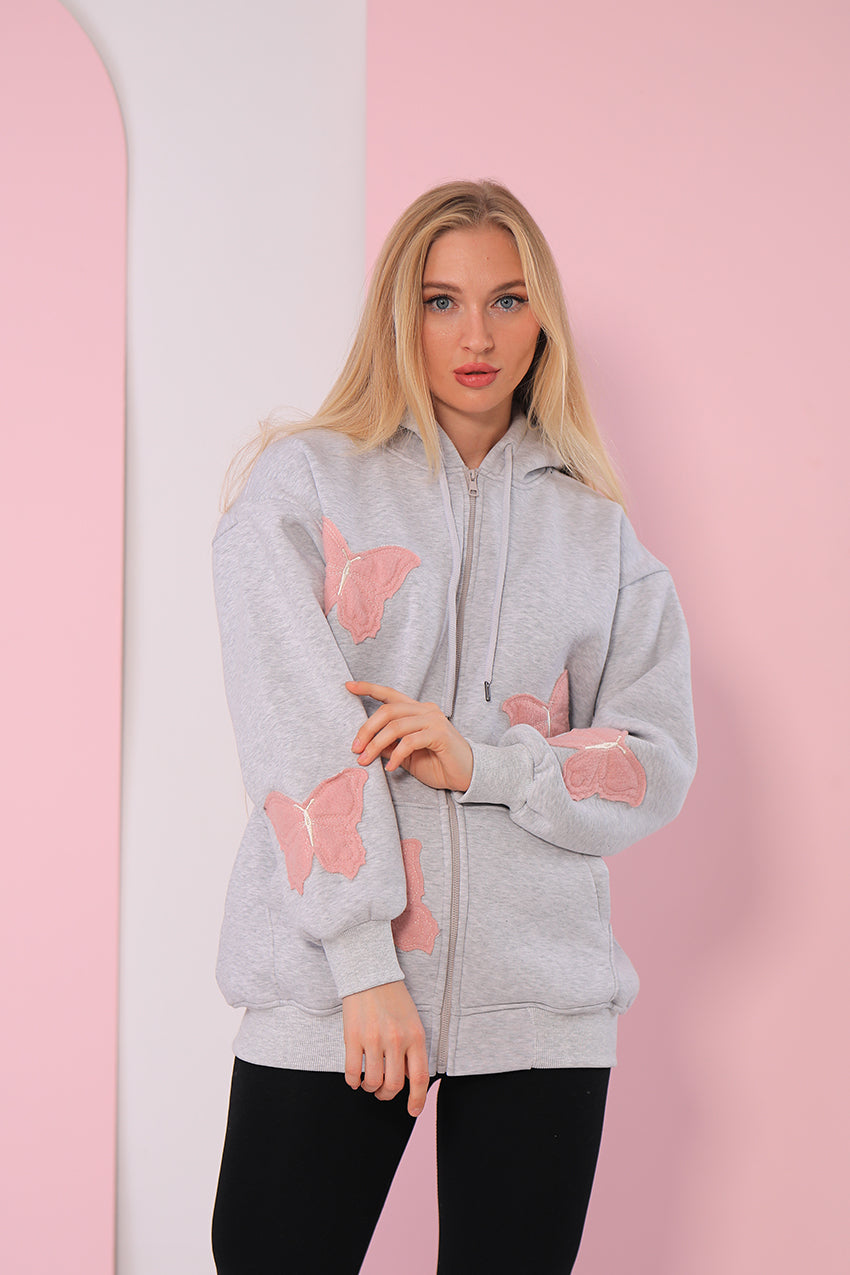 Butterfly Embroidered jacket