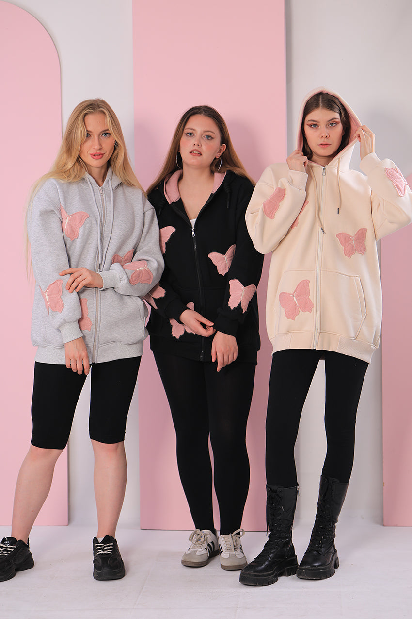 Butterfly Embroidered jacket