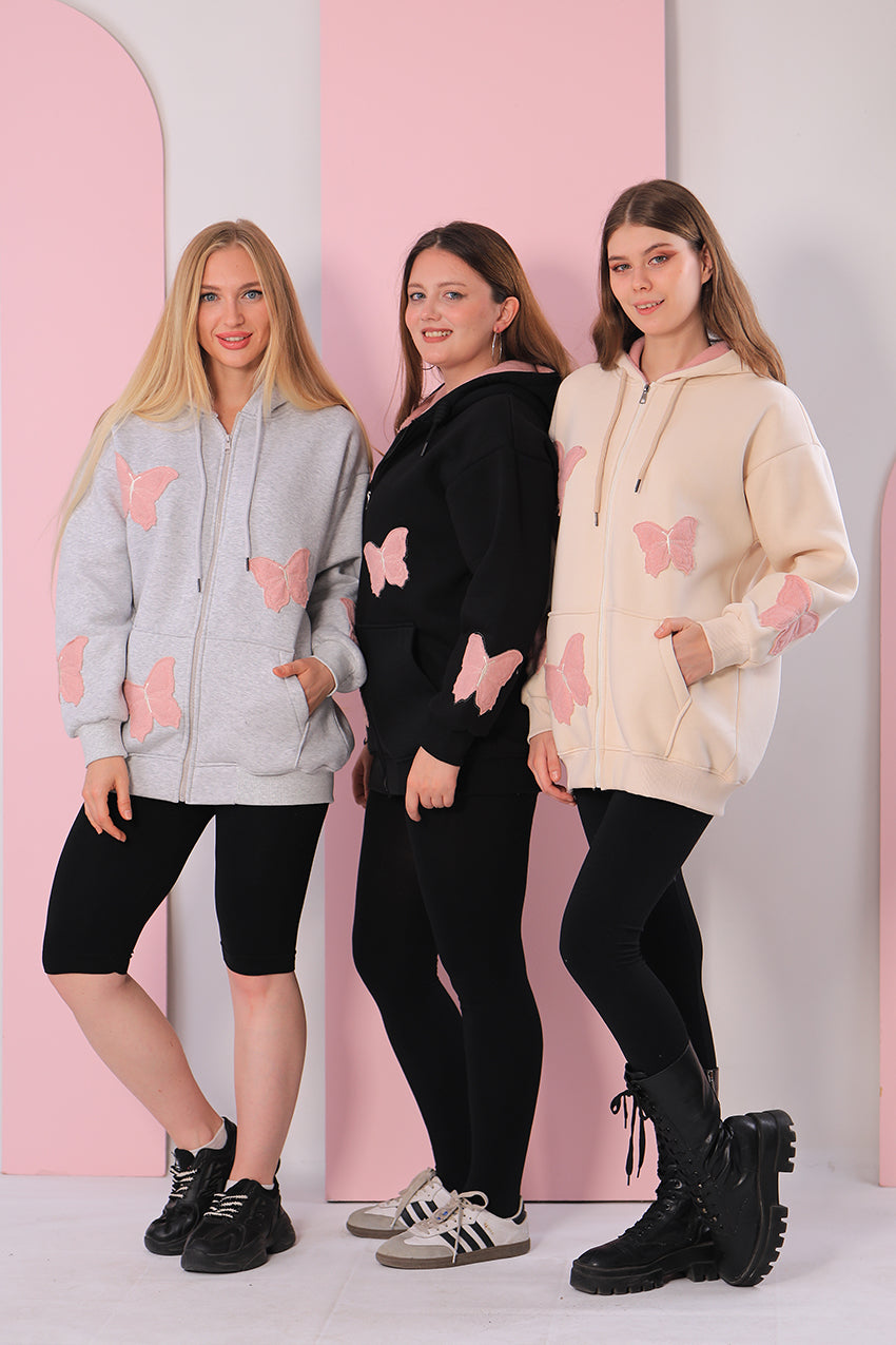 Butterfly Embroidered jacket