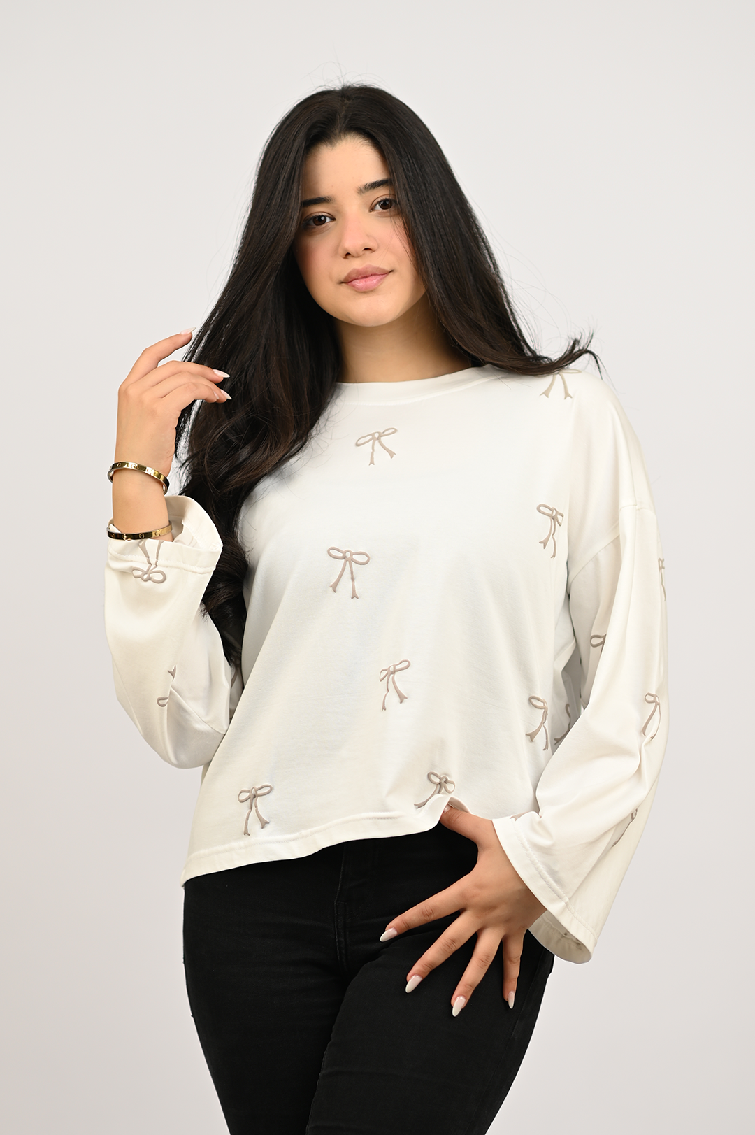 Foam Bows Sweatshirt