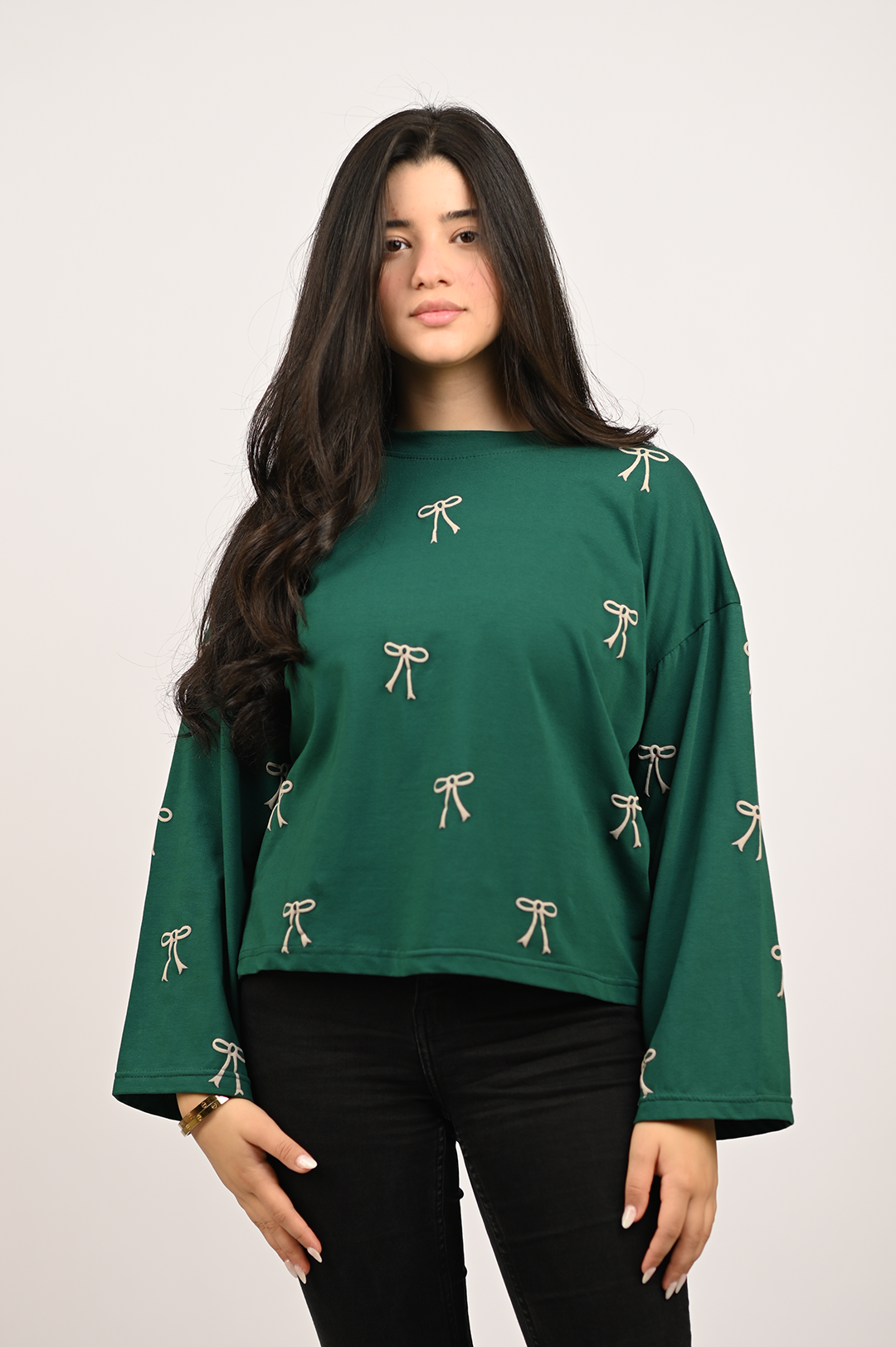 Foam Bows Sweatshirt