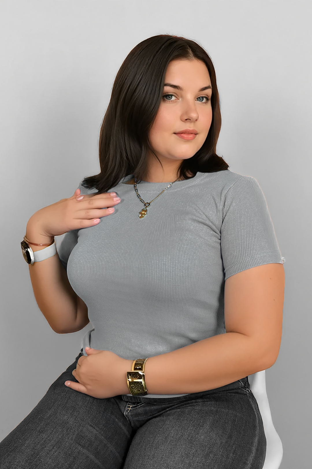 Derby Short-Sleeve Top