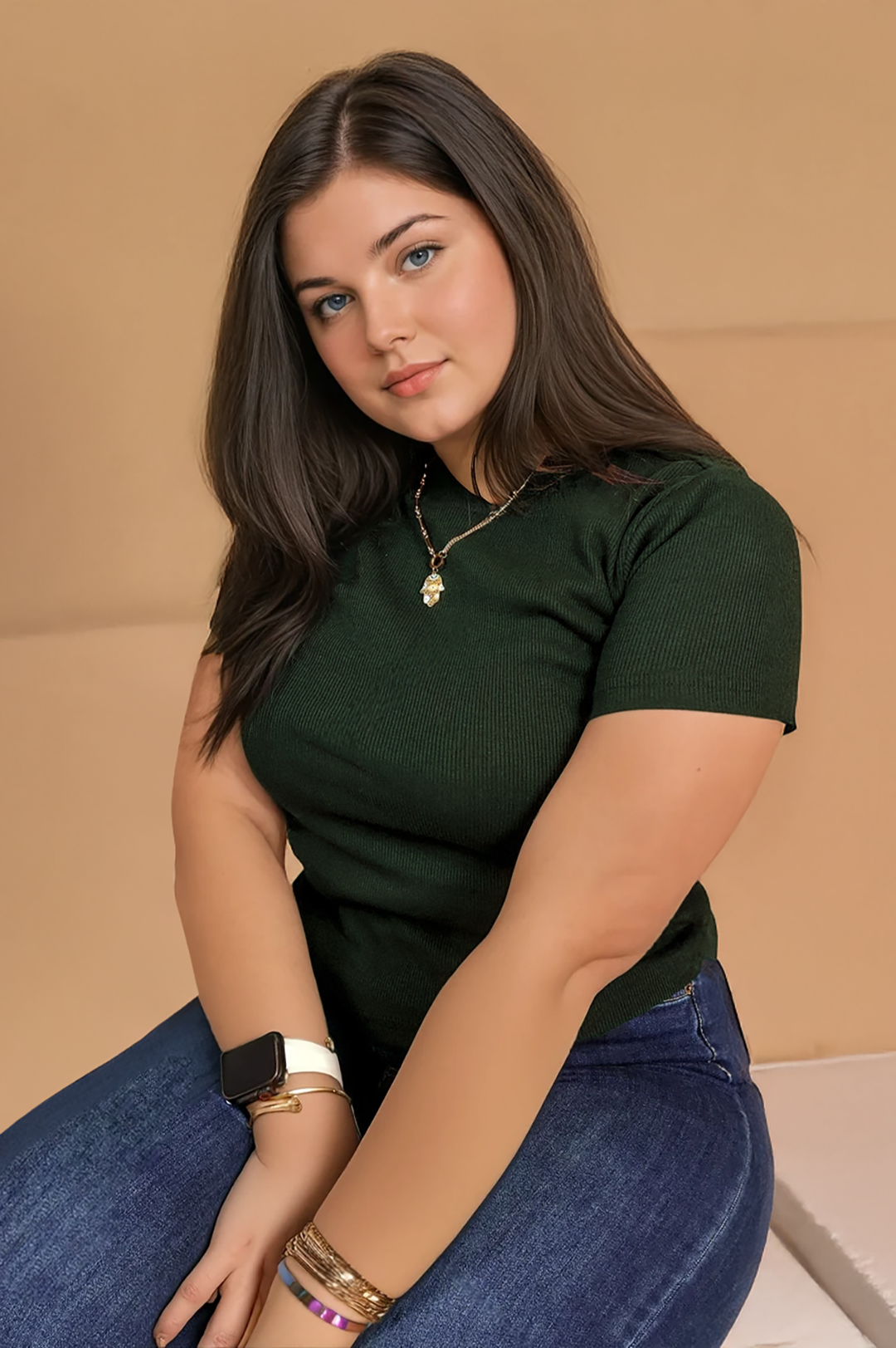 Derby Short-Sleeve Top