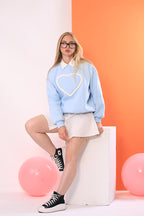 Double Hearts Sweatshirt