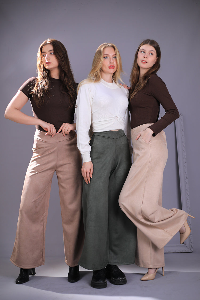 Wl Suede Pants