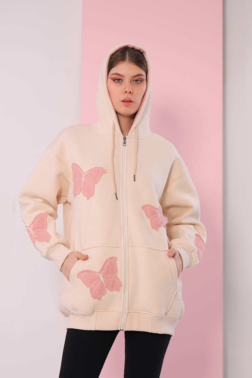 Butterfly Embroidered jacket