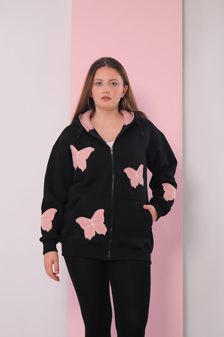 Butterfly Embroidered jacket
