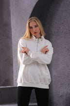Double Collar Sweatshirt