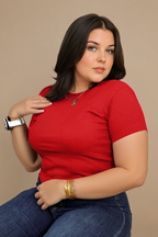 Derby Short-Sleeve Top