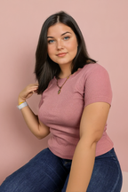 Derby Short-Sleeve Top